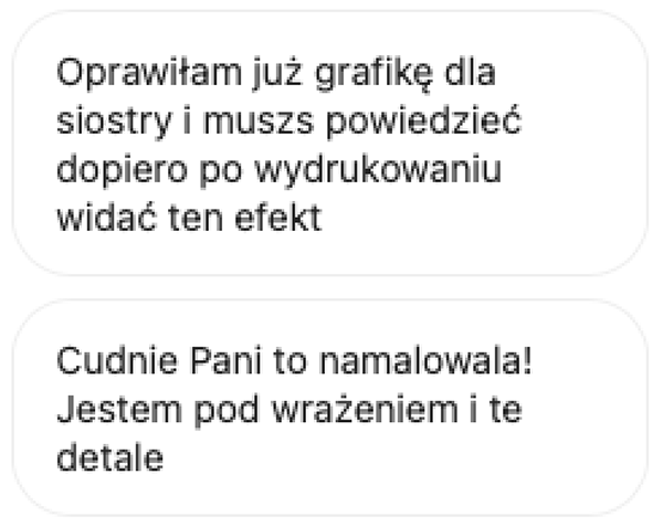 Wiadomość: cudnie namalowała